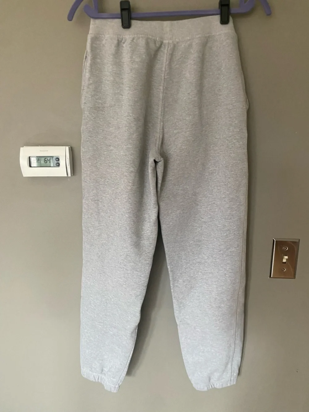 FAVORITE DAUGHTER Light Gray The Collegiate Jogger Sweatpants Size XS